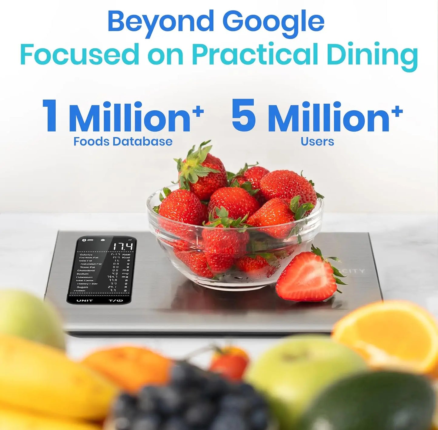 Smart Nutrition Kitchen Scale