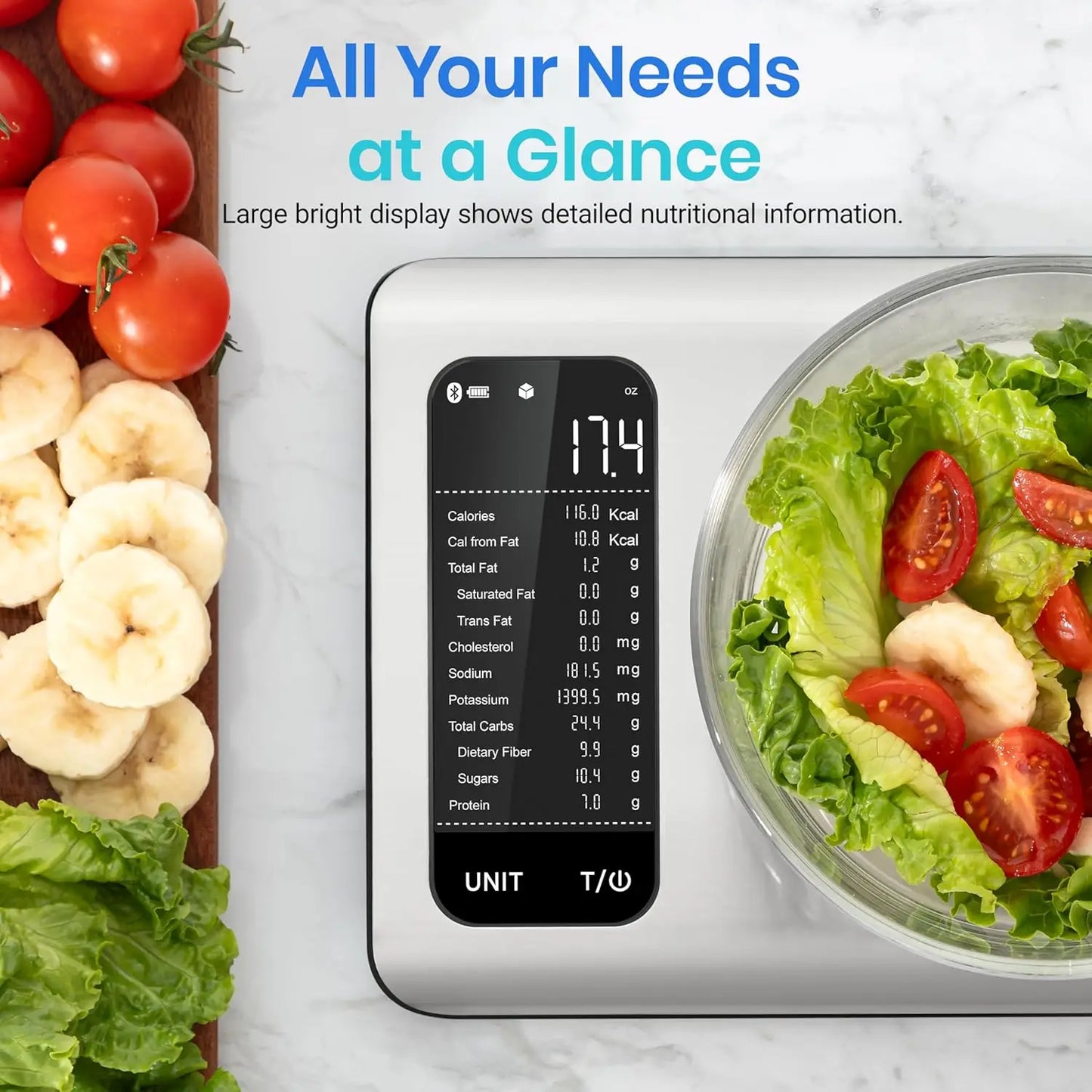 Smart Nutrition Kitchen Scale